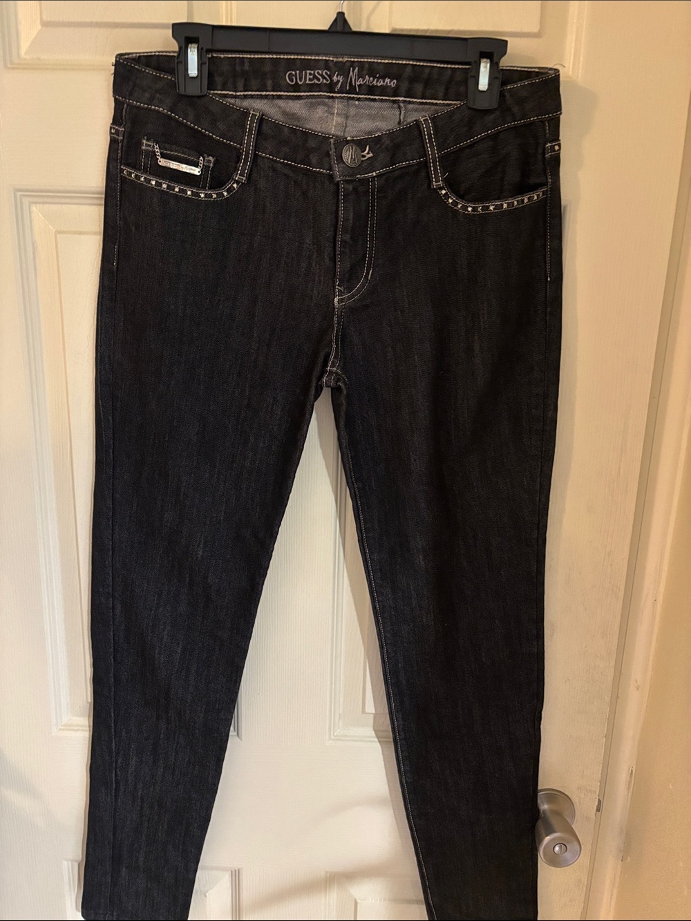 GUESS by Marciano Women's Black Skinny Jeans